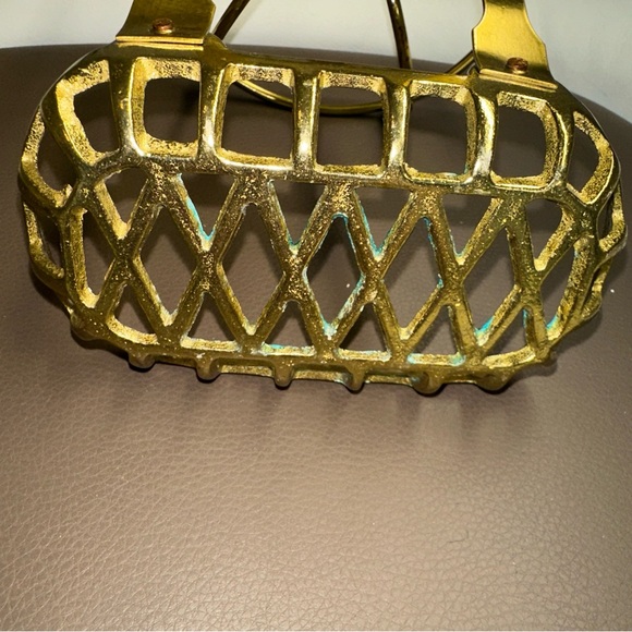 Vintage Brass Soap Dish Sponge Holder Claw Foot Tub Utility Laundry Farm Sink - Picture 6 of 9